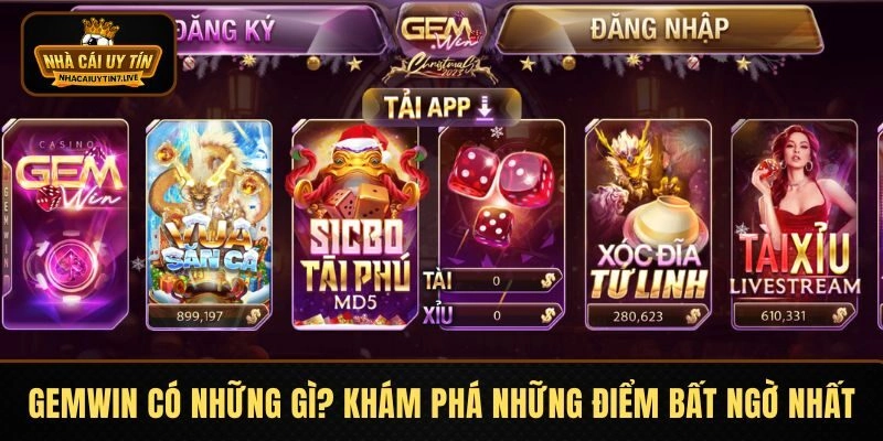 GEMWIN Có Những Gì? Khám Phá Những Điểm Bất Ngờ Nhất